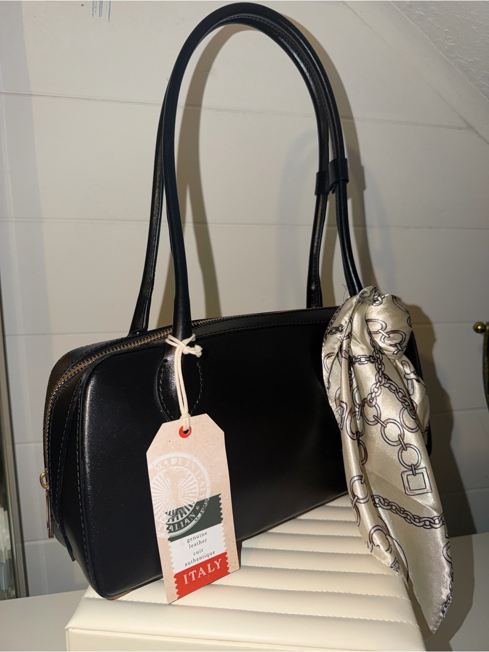 ISADORA Genuine Leather Satchel
